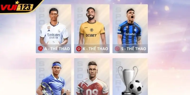 Tổng quan về sảnh game thể thao VUI123